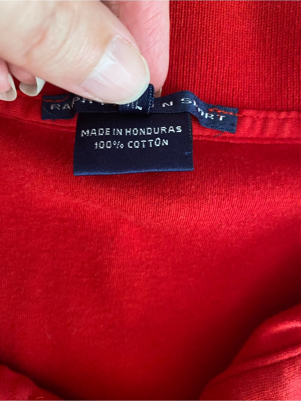 Polo-Ralph Lauren Sleeveless Red Polo XL - Picture 6 of 7
